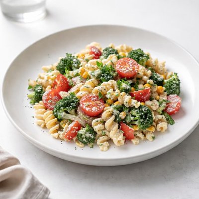 Image of Creamy Veggie Pasta Salad