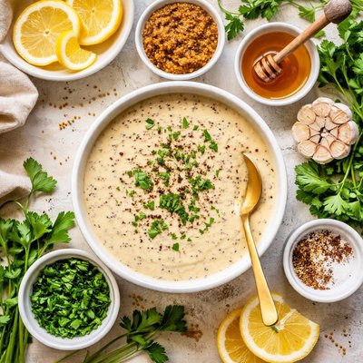 Image of Creamy Whole Grain Mustard Sauce