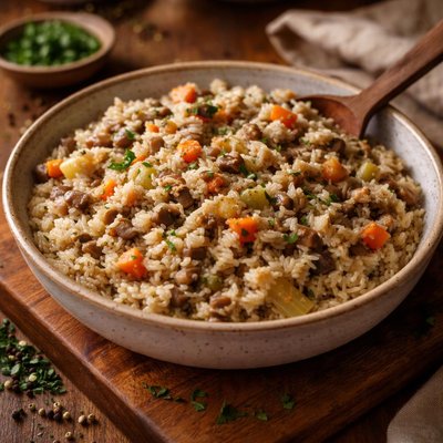 Image of Creamy Wild Rice Pilaf for the Crock Pot