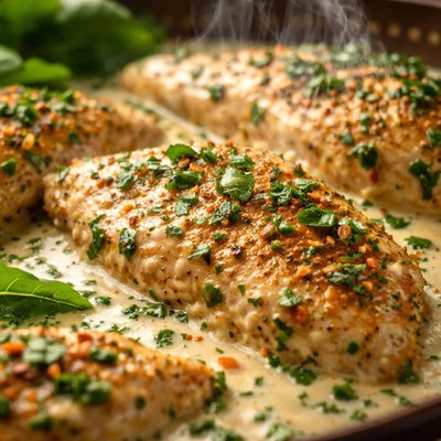 Image of Creamy Zesty Herbed Chicken