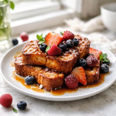 Image of Creme Brulee French Toast Made Overnight
