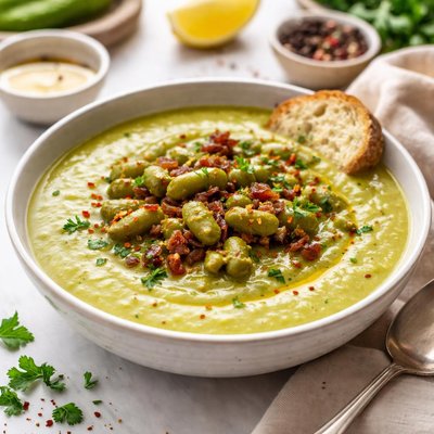 Image of Creme De Favas Portuguese Fava Broad Bean Soup