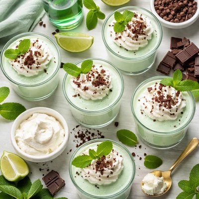 Image of Creme De Menthe Mousse
