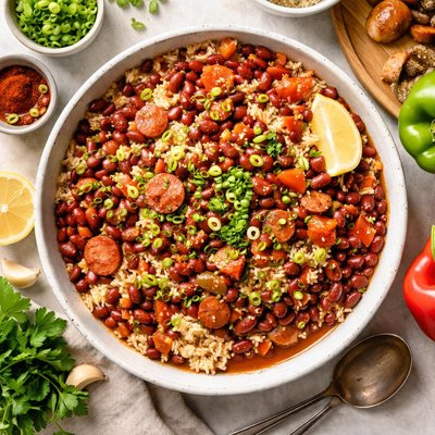 Image of Creole Beans and Rice