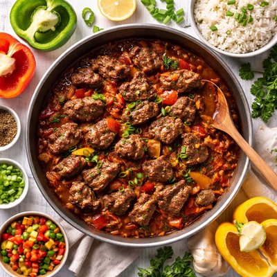 Image of Creole Beef Tips