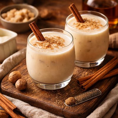 Image of Creole Brandy Milk Punch Cocktail