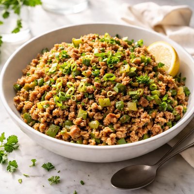 Image of Creole Dirty Rice Clean Eating