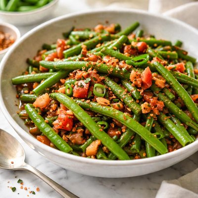 Image of Creole Hot Green Beans