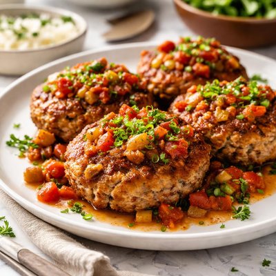 Image of Creole Meat Loaf Patties