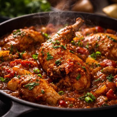 Image of Creole Rabbit Louisiana Style