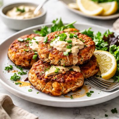 Image of Creole Salmon Cakes