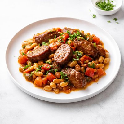 Image of Creole Sausage Bean Bake