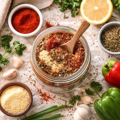 Image of Creole Seasoning Mix in a Jar