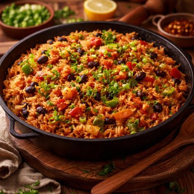 Image of Creole Style Vegetarian Jambalaya