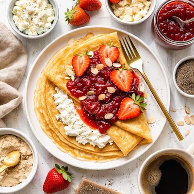 Image of Crepe with Jam