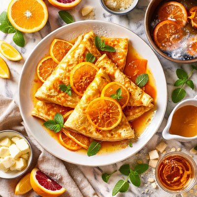 Image of Crepes Suzette La New Orleans