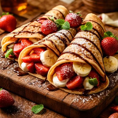 Image of Crepes with Good Stuff