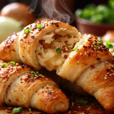 Image of Crescent Onion Bread
