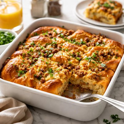 Image of Crescent Roll Breakfast Casserole