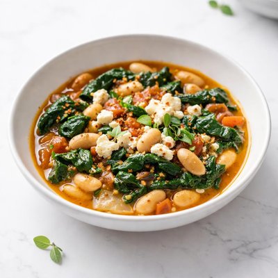 Image of Crete Bean and Spinach Stew