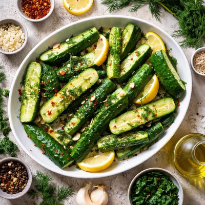 Image of Crisp Dill Cucumbers