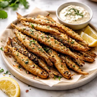 Image of Crisp Fried Smelt Smelts