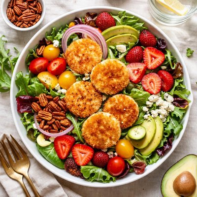 Image of Crisp Goat Cheese Salad