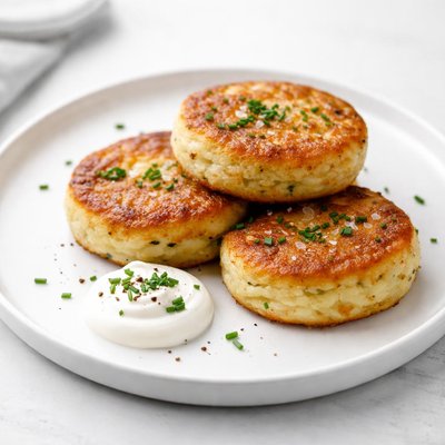 Image of Crisp Mashed Potato Cakes