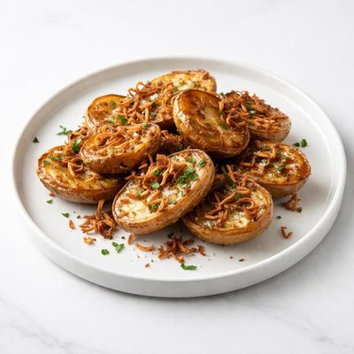 Image of Crisp Onion Roasted Potatoes