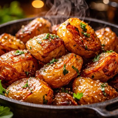 Image of Crisp Twice Roasted Potatoes