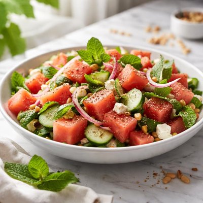Image of Crisp Watermelon Salad