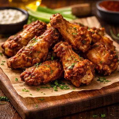 Image of Crispy Air Fried Chicken Wings