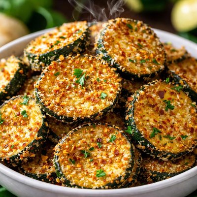 Image of Crispy Air Fried Zucchini