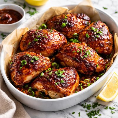 Image of Crispy Baked Barbecue Chicken