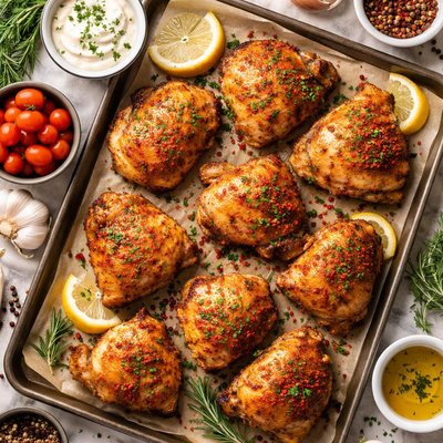 Image of Crispy Baked Chicken