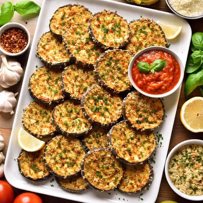 Image of Crispy Baked Eggplant