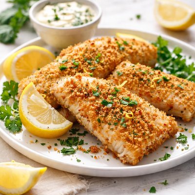 Image of Crispy Baked Fish Fillets