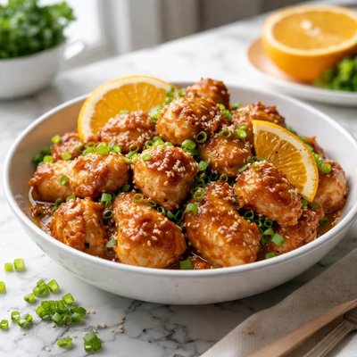 Image of Crispy Baked Orange Chicken