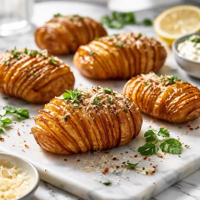 Image of Crispy Baked Potato Fans