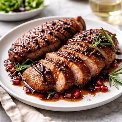 Image of Crispy Balsamic Duck Breasts