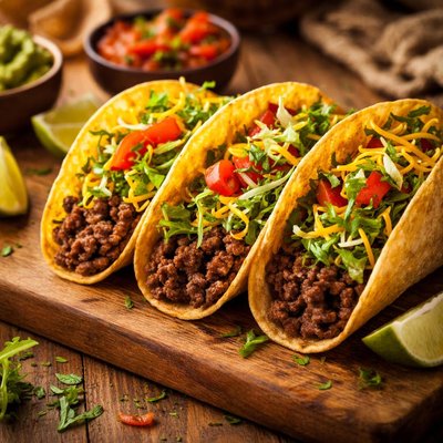 Image of Crispy Beef Tacos