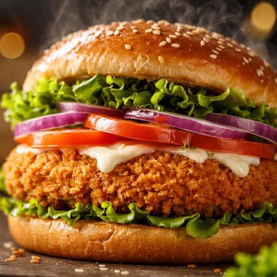 Image of Whole30 Crispy Breaded Chicken Sandwich