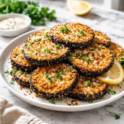 Image of Crispy Breaded Eggplant