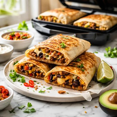 Image of Crispy Burritos Sandwich Maker