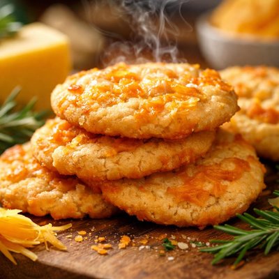 Image of Crispy Cheddar Cookies