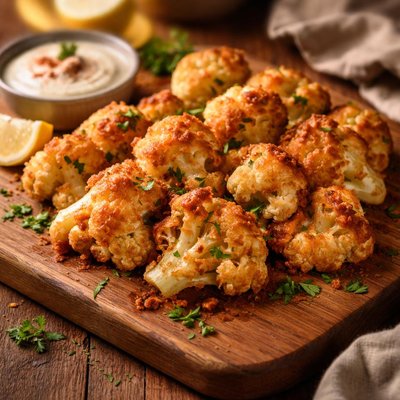 Image of Crispy Cheese Cauliflower