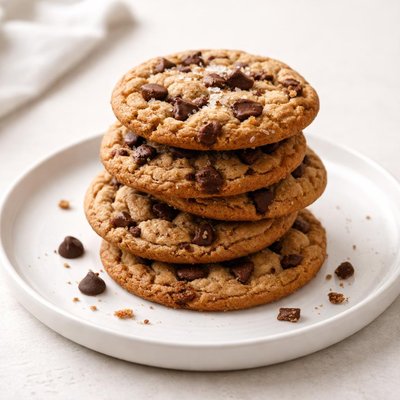 Image of Crispy Chewy Chocolate Chip Cookies