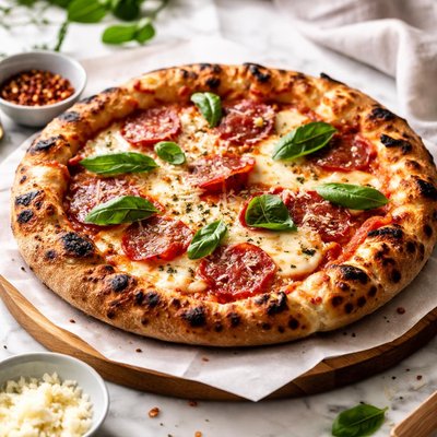 Image of Crispy Chewy Pizza Dough