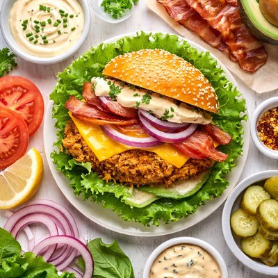 Image of Crispy Chicken Burger