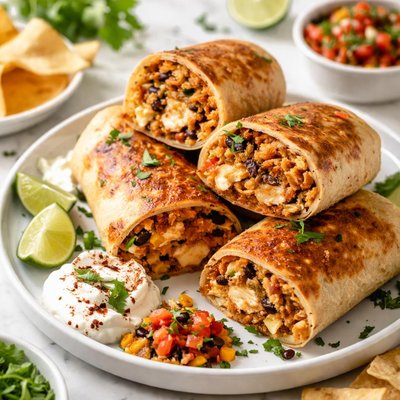 Image of Crispy Chicken Burritos